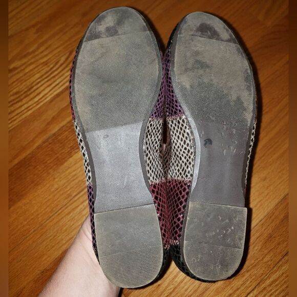 Sam & Libby brown freezing ballet flats - Picture 6 of 7